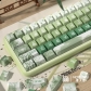 Bamboo Ink 104+34 / 54 Cherry Profile Keycap Set Cherry MX PBT Dye-subbed for Mechanical Gaming Keyboard